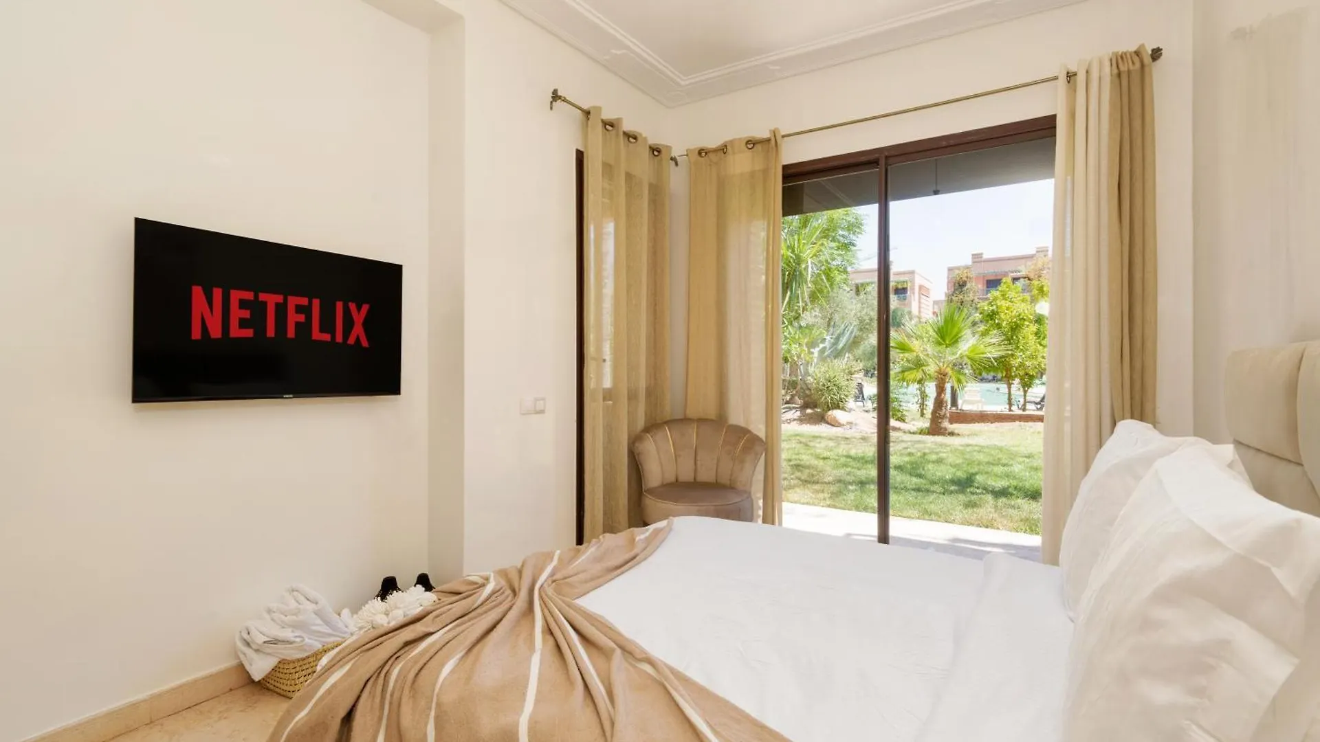 Apartment Chill On The Green Oasis Poolside Luxury Marrakesh